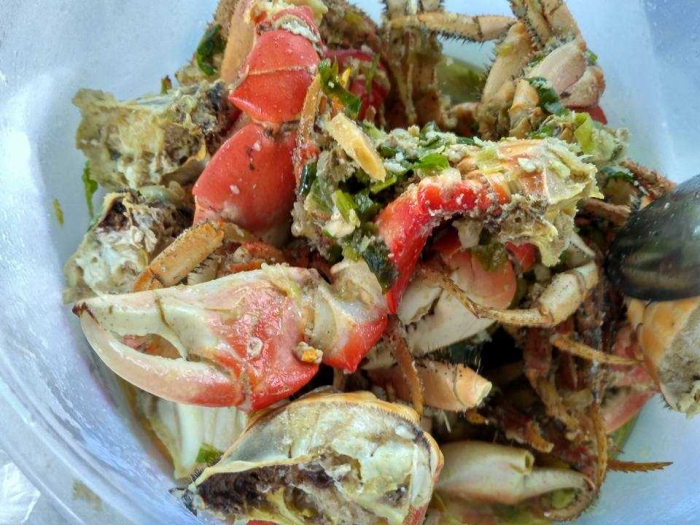 Kuliner khas Mentawai, Sup Muanggau. (Foto Yurnaldi)