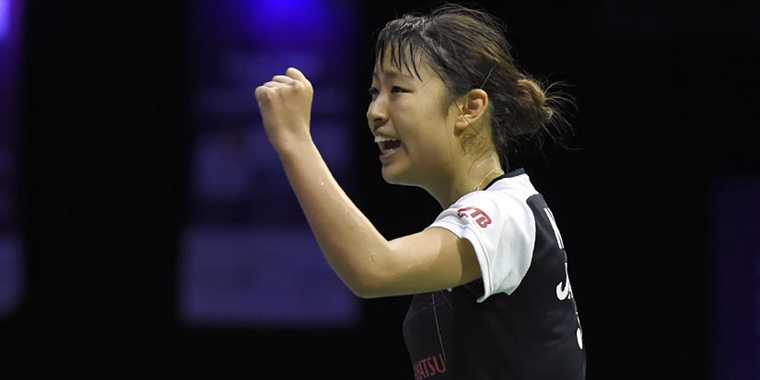 Nozomi Okuhara juara tunggal putri World badminton Championship 2017 di Glasgow Skotlandia. Foto: Firstpost.com