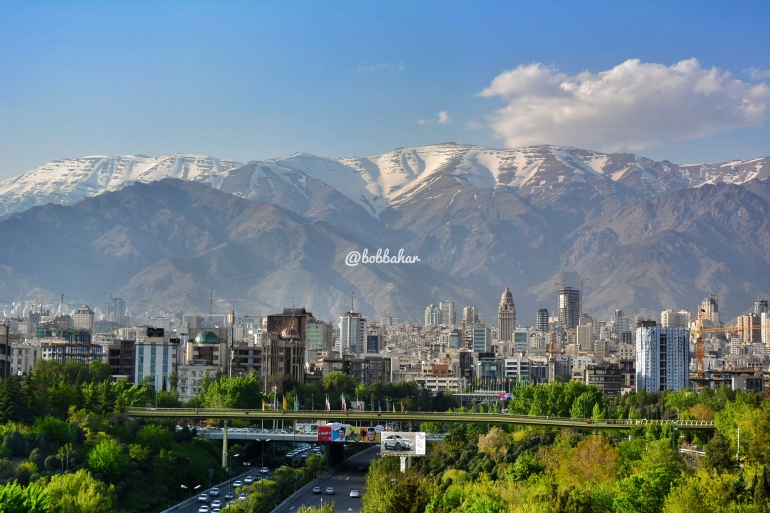 Tehran dari Tabiat Bridge