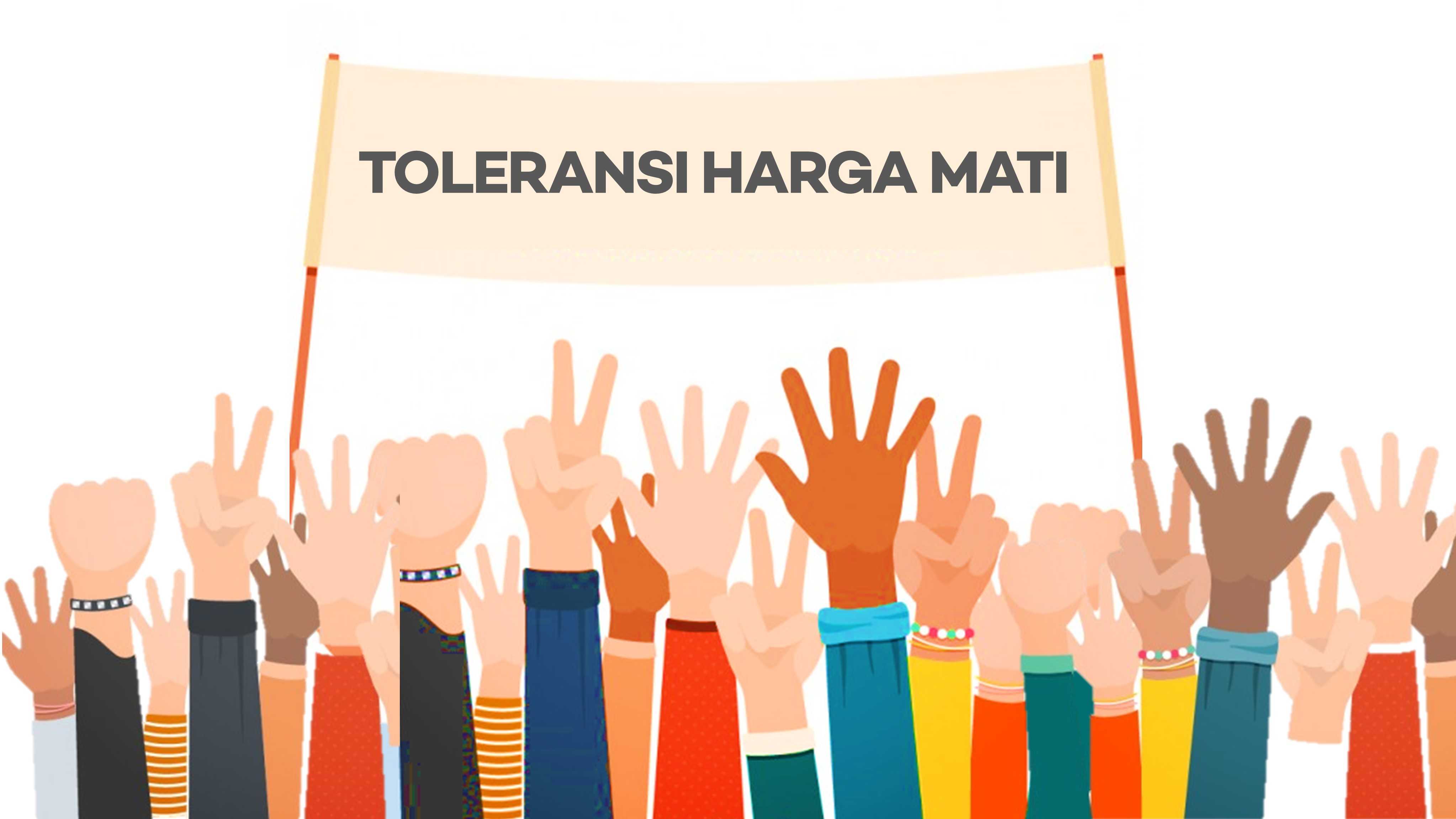 apakah manfaat toleransi dalam menjaga persatuan