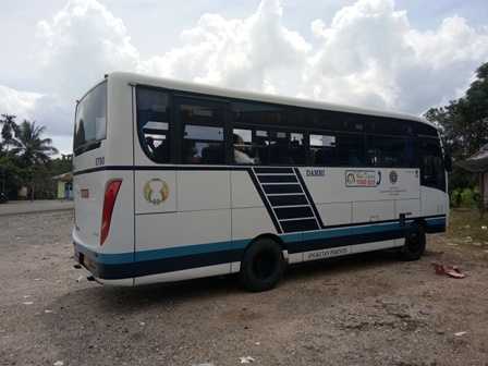 Bus Damri Tanjung Selor - Berau (Dokpri)