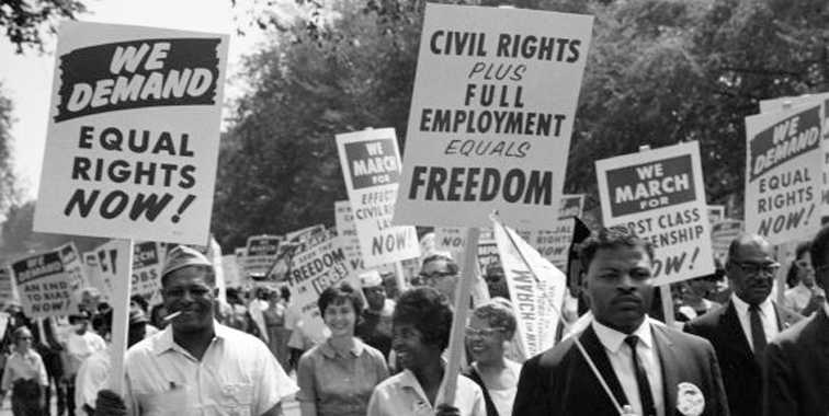 Gerakan Hak Sipil 1960an. Sumber: emaze.com