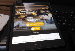 Aplikasi mobile BANGGA (Dokpri)