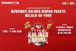 Blog competition Hari Kuliner Nasional GO-FOOD