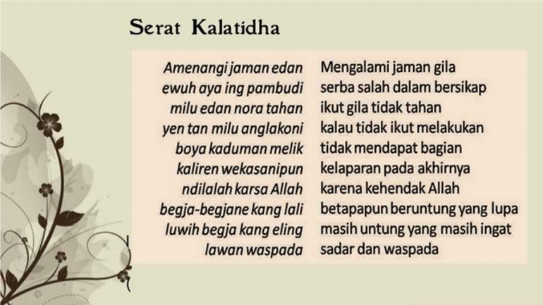 Inilah Jaman Edan Menyelisik Serat Kalatidha Ranggawarsita Halaman 1 Kompasiana Com Inilah Jaman Edan Menyelisik Serat Kalatidha Ranggawarsita Halaman 1 Kompasiana Com