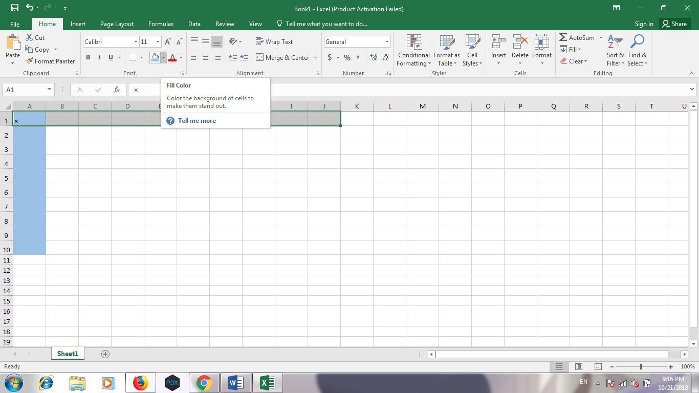 how to apply merge and center in excel