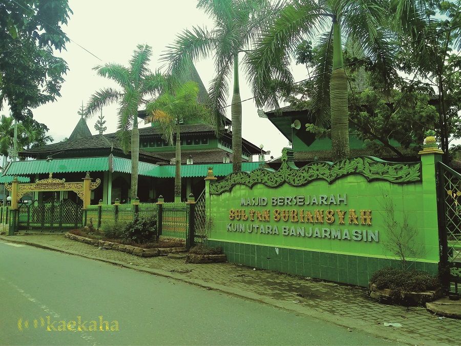 Masjid Bersejarah Sultan Suriansyah (Foto : @kaekaha)