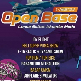 4 Jet Tempur F 16 Terbang Di Langit Aceh Kompasiana Com
