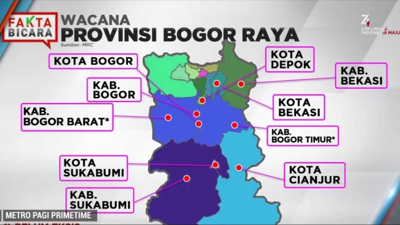 Foto Artikel : Wacana Membentuk Provinsi Bogor Raya, Sebaiknya Gabung ...