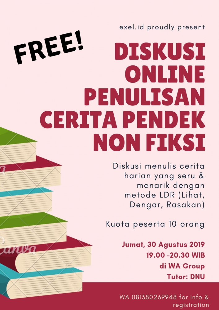 Diskusi Online Penulisan Cerita Pendek Non Fiksi Halaman 1 Kompasiana Com Diskusi Online Penulisan Cerita Pendek Non Fiksi Halaman 1 Kompasiana Com