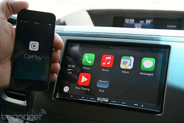 Pioneer CarPlay Head Unit Smartphone 