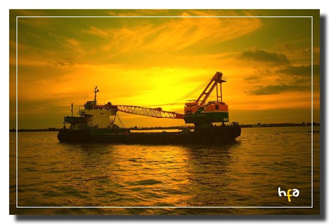 Sanja Kuning di Sungai Barito (foto : hfa)