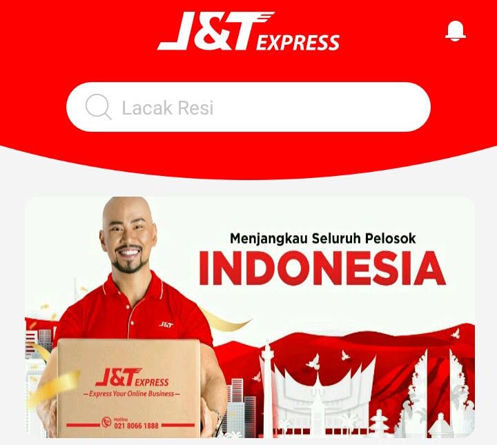 J&T Express (sumber gambar: screenshot aplikasi J&T express)