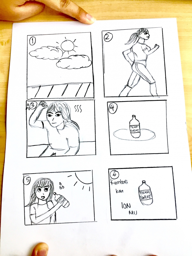 contoh storyboard iklan contoh storyboard iklan
