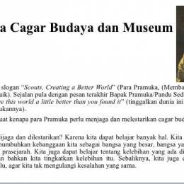 Pramuka Diajak Lestarikan Cagar Budaya Dan Museum Kompasiana Com