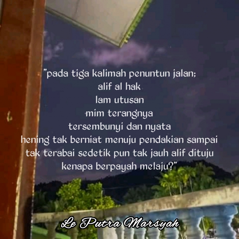 Puisi Dua Bahasa Kidung Kangen Syair Rindu Halaman 1 Kompasiana Com