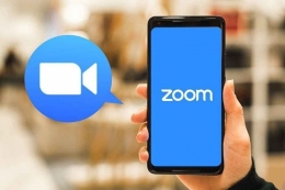 Aplikasi Zoom(forbes.com via KOMPAS.COM)