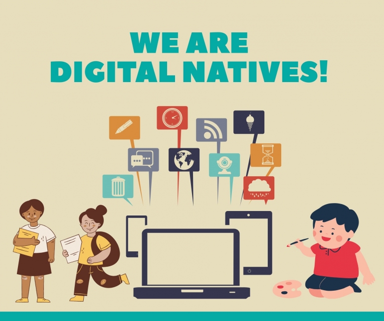 Tumbuhkan Filter pada Generasi Digital Natives untuk Memuluskan Impian Digital Mereka Halaman 1 - Kompasiana.com