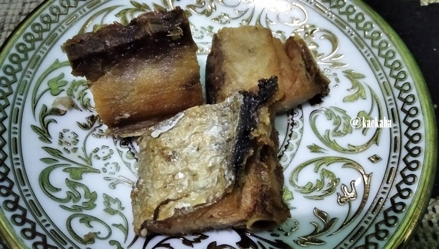 Ikan Asin Telang | @kaekaha