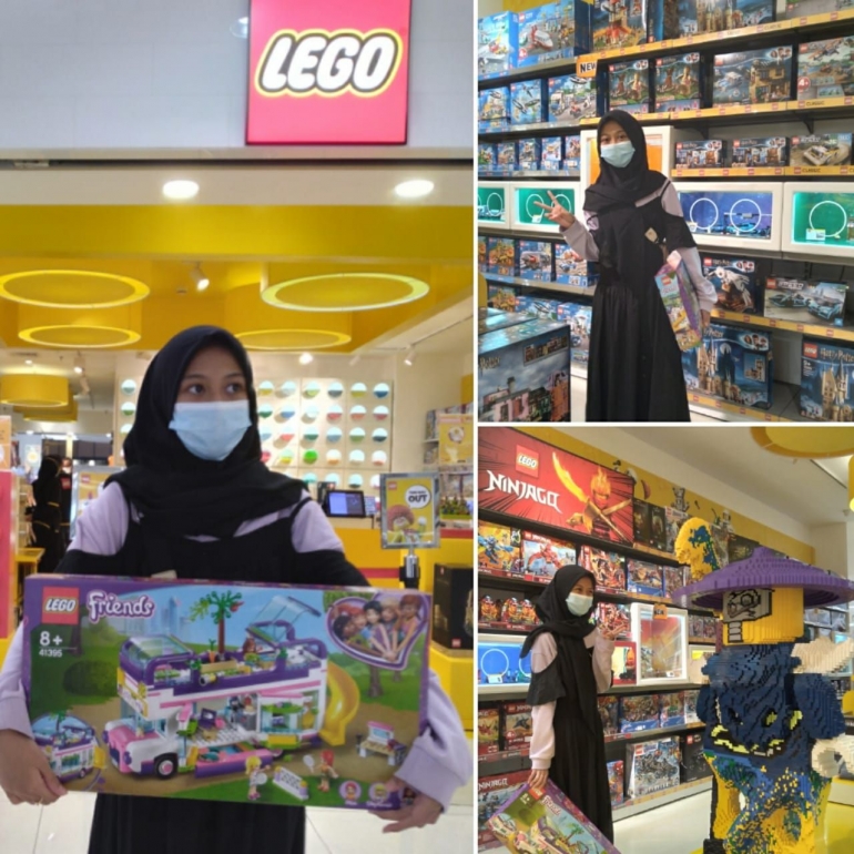 Hadiah Lego cocok untuk anak mengisi liburan (Dokpri)