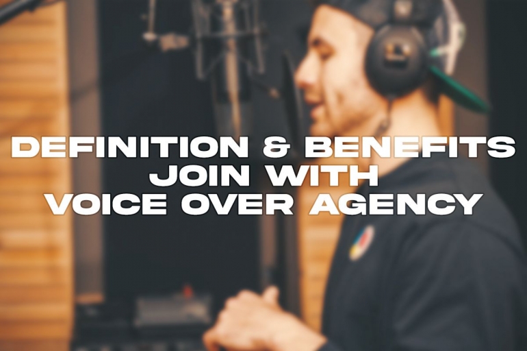 definition & benefits join voice over agency/edit dari Pexels.com