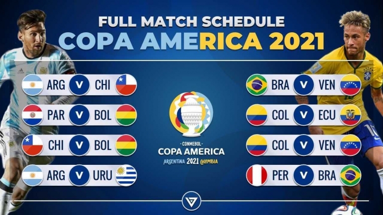Jadwal copa américa 2021
