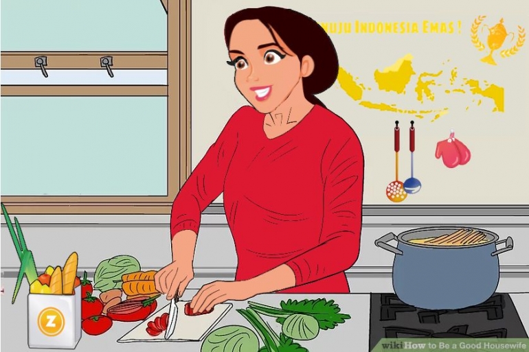 Profesi Ibu Rumah Tangga dalam Target Indonesia Emas Halaman 1