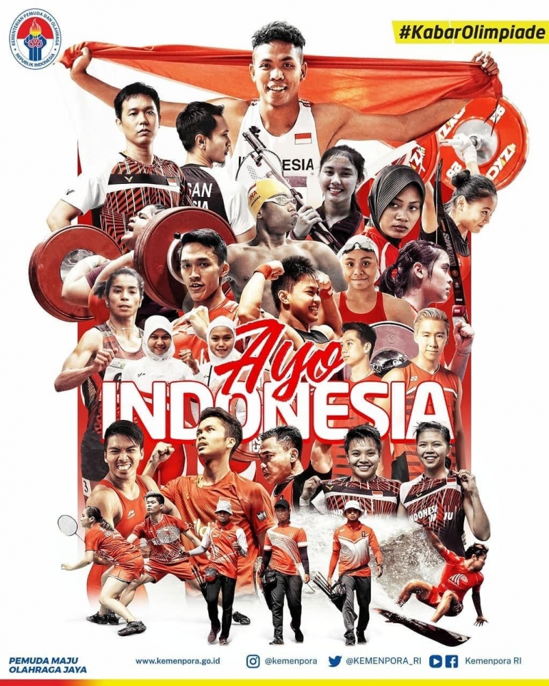 Indonesia olimpiade musim panas 2020
