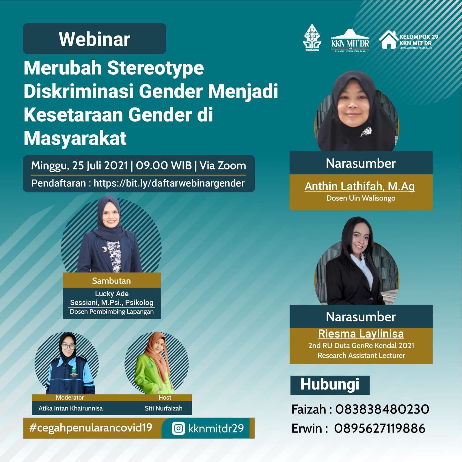 Foto Artikel : Komitmen Bangun Kesadaran Gender Melalui Webinar ...