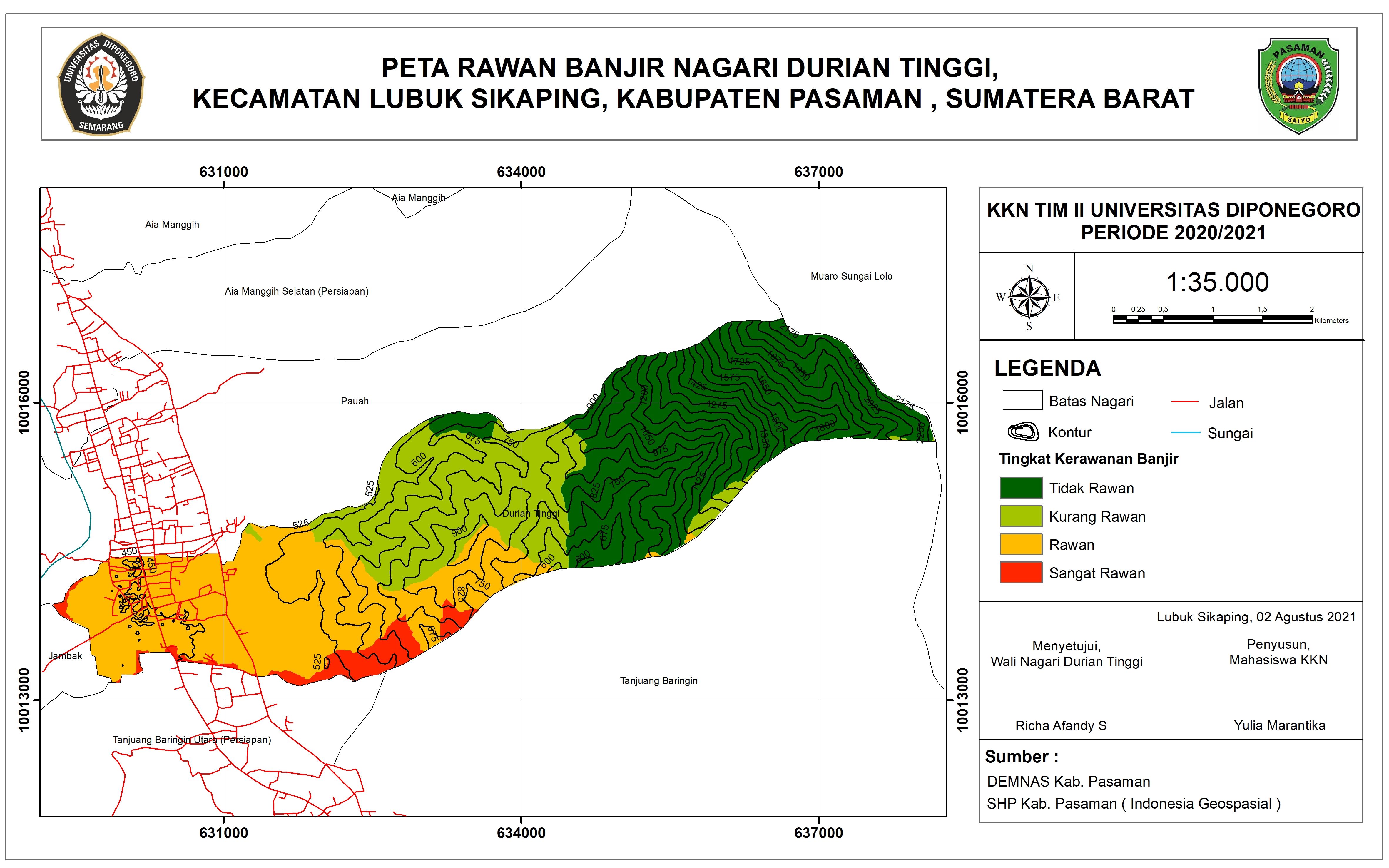 Foto Artikel : Bencana Banjir Resahkan Warga!! Mahasiswa KKN Undip ...