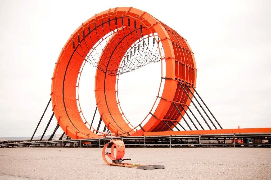 real life hot wheels loop