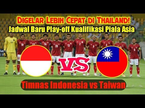 Jadwal indonesia vs taiwan