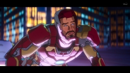 Kesekian kalinya, Tony Stark mati lagi dan lagi. Sumber : Disney+