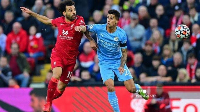 Liverpool vs Manchester City (Tribunnews.com)