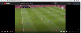 Umpan Greenwood kepada Bruno. Sumber: Channel Youtube resmi Manchester United.