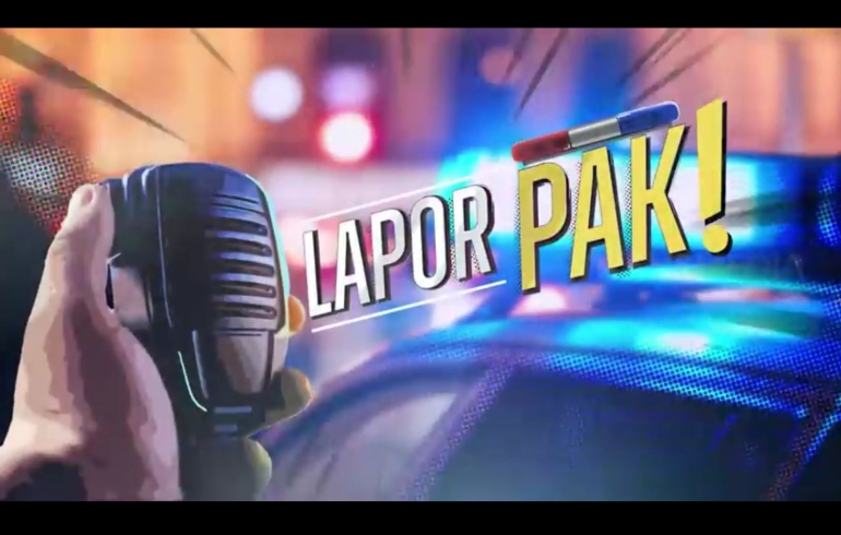 Bidik layar Talkshow Komedi 'Lapor Pak!' TRANS7 di kanal youtube | Dok. Pri.