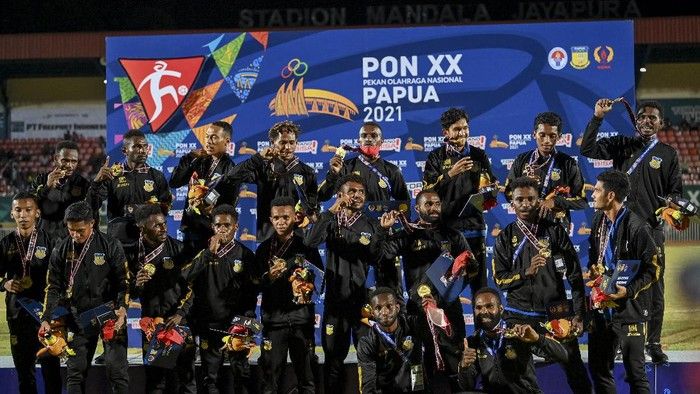 Papua merebut medali emas PON XX (sport.detik.com)