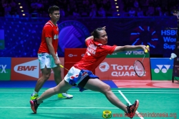 (Praveen Jordan/Melati Daeva Oktavianti/Unggulan dua Dok: badmintonindonesia.org)