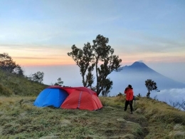 Pos 3 Gunung Merbabu (Foto: Dok Pribadi/Idris Hasibuan)