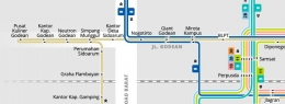 Cuplikan rute Teman Bus K2 Yogyakarta/tangkap layar pribadi