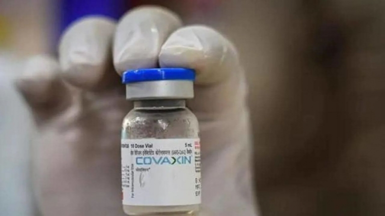 Covaxin memiliki tingkat efikasi 78% setelah 2 dosis dan memiliki tingkat efikasi terhadap varian delta 65%. Photo: Hisduatan Times. 