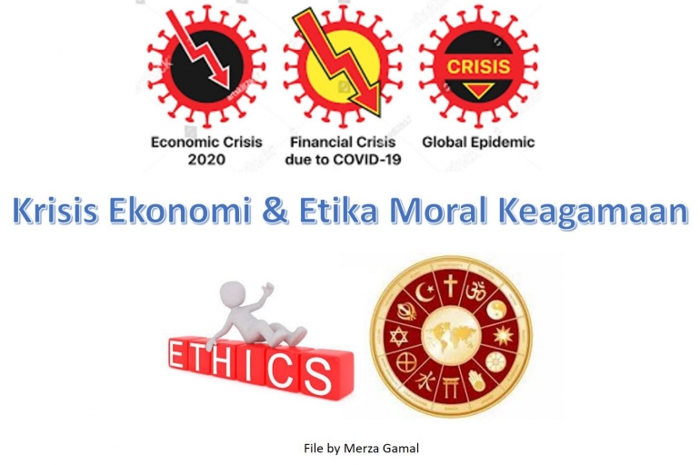Image: Krisis Ekonomi & Etika Moral Keagamaan (Ilustrasi by Merza Gamal)