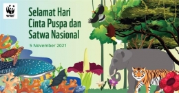 Sumber FB page Yayasan WWF  Indonesia