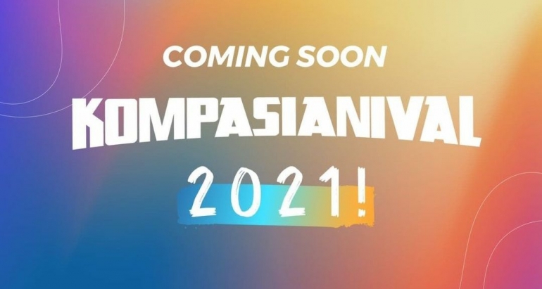 Kompasianival 2021 (sumber: tangkapan layar instagram @kompasianacom)