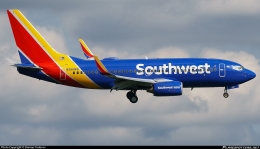 Southwest yang hanya menggunakan 3 tipe pesawat dari 1 pabrikan yang sama. Sumber: Denny's Todorov / www.planespotters.net