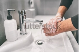 Cuci tangan adalah upaya adaptasi kebiasaan baru di saat pandemi melanda(dokumentasi poto: shutterstock)