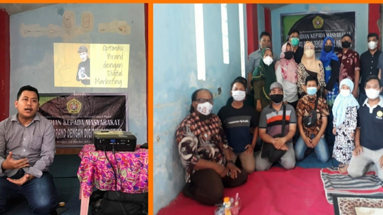 Pengabdian Kepada Masyarakat UPN Veteran Jawa Timur bersama UMKM Binaan Dinas Koperasi dan Usaha Mikro Kabupaten Jember/dokpri 