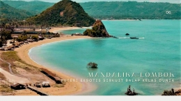 Keindahan pantai di Lombok I Sumber foto : indonesiatreveler.id design by Canva