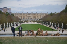 Suasana sekitaran istana Versailles. Dokpri.