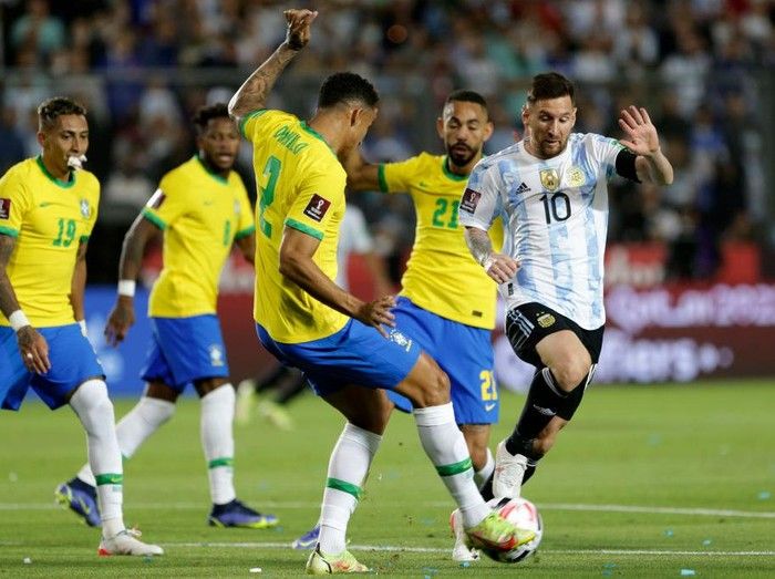 Brasil Vs Argentina (sport.detik.com)